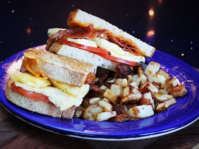 Bernie's Bacon Egg Sandwich