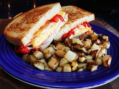 Morgan's Merger Egg Sandwich