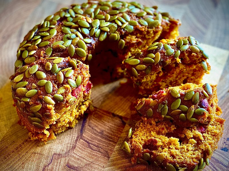 Pumpkin Cranberry Bread
