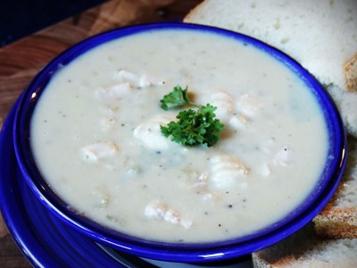 Sunday - Cream of Chicken & Dumpling Soup