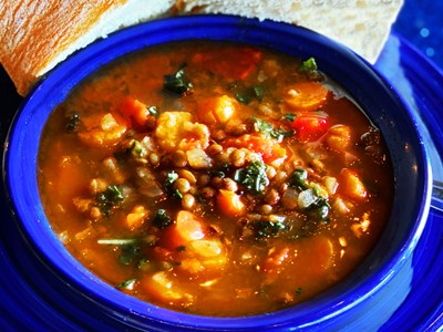 Tuesday Vegetable Lentil Soup